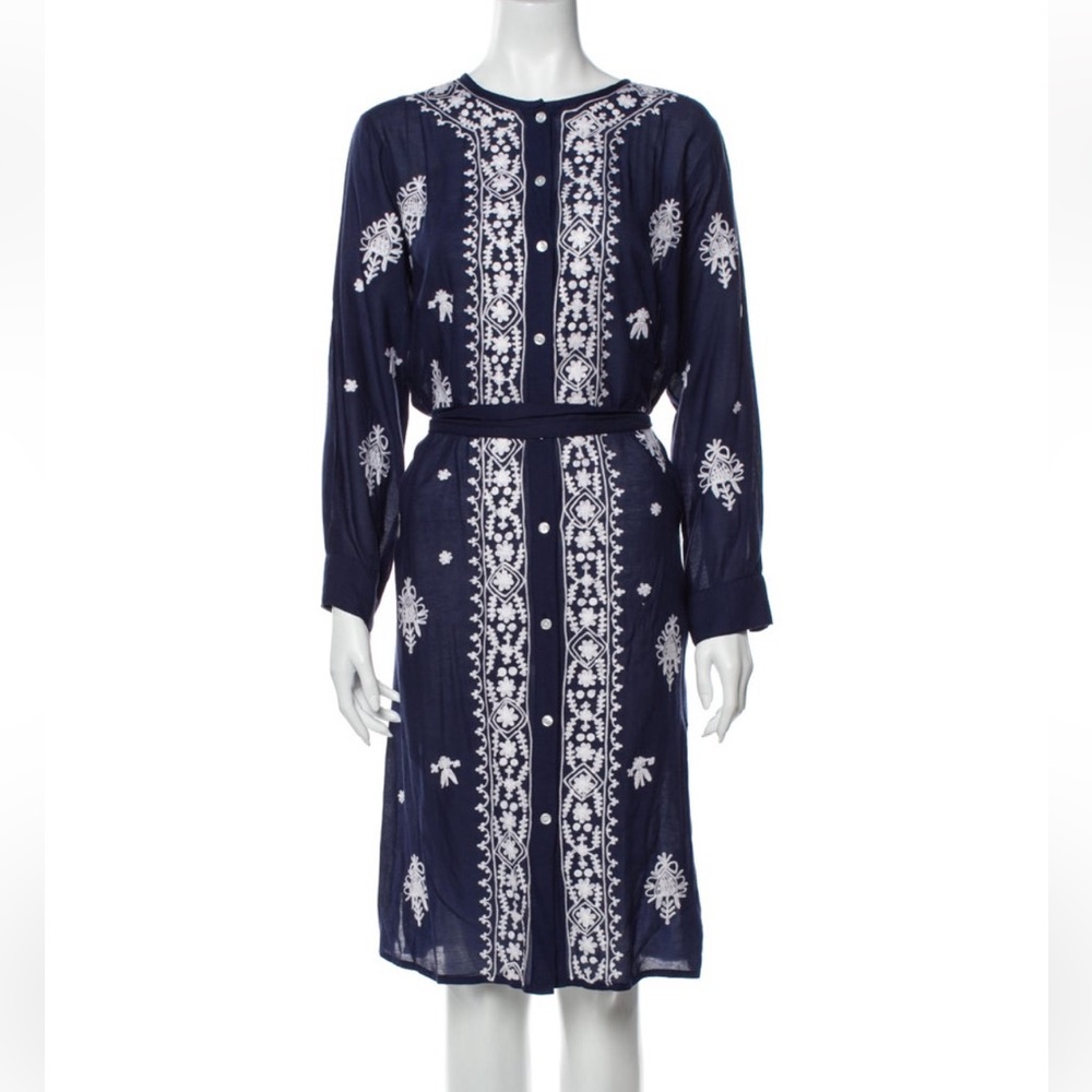 Navy Boho Melissa Obadiah Coverup